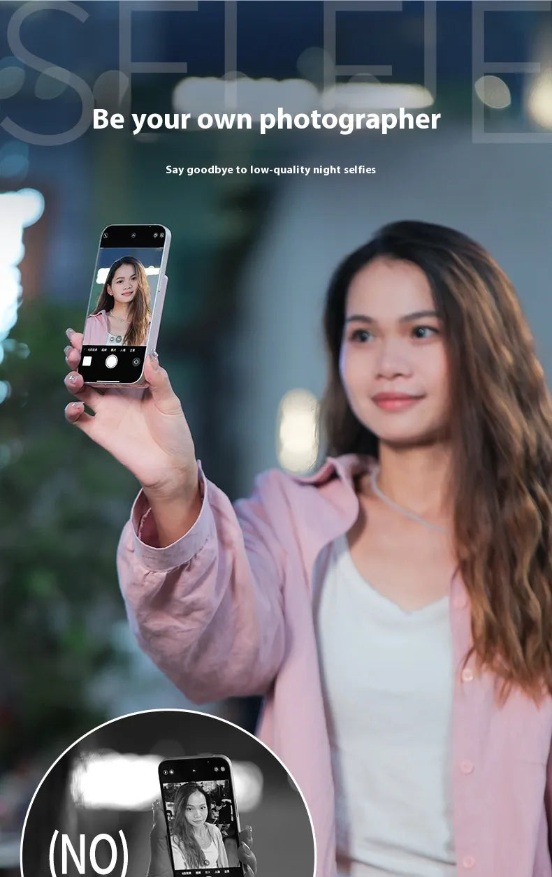 Selfie Display Magnetic Suction Screen For Mobile Phone