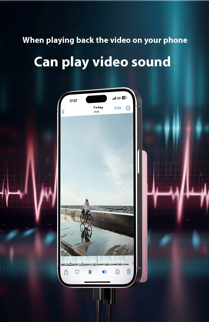 Selfie Display Magnetic Suction Screen For Mobile Phone