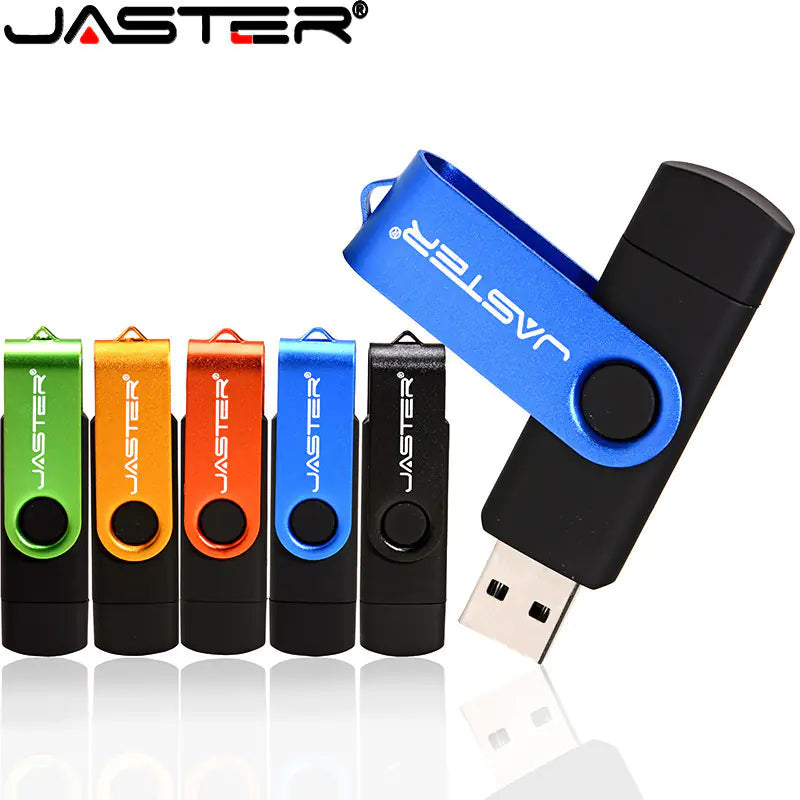 3-in-1 Mobile Phone OTG Pen Drive Set with Custom Logo