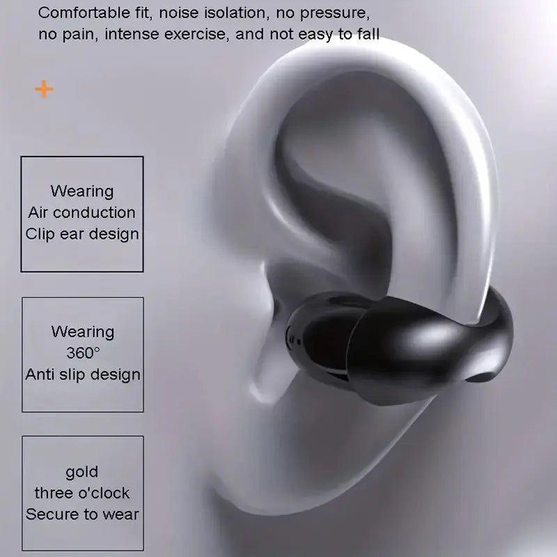 True Wireless Bone Conduction Earphones for Sports
