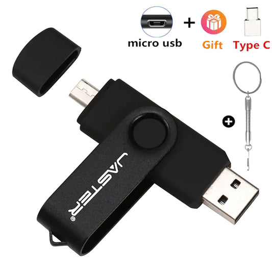 3-in-1 Mobile Phone OTG Pen Drive Set with Custom Logo